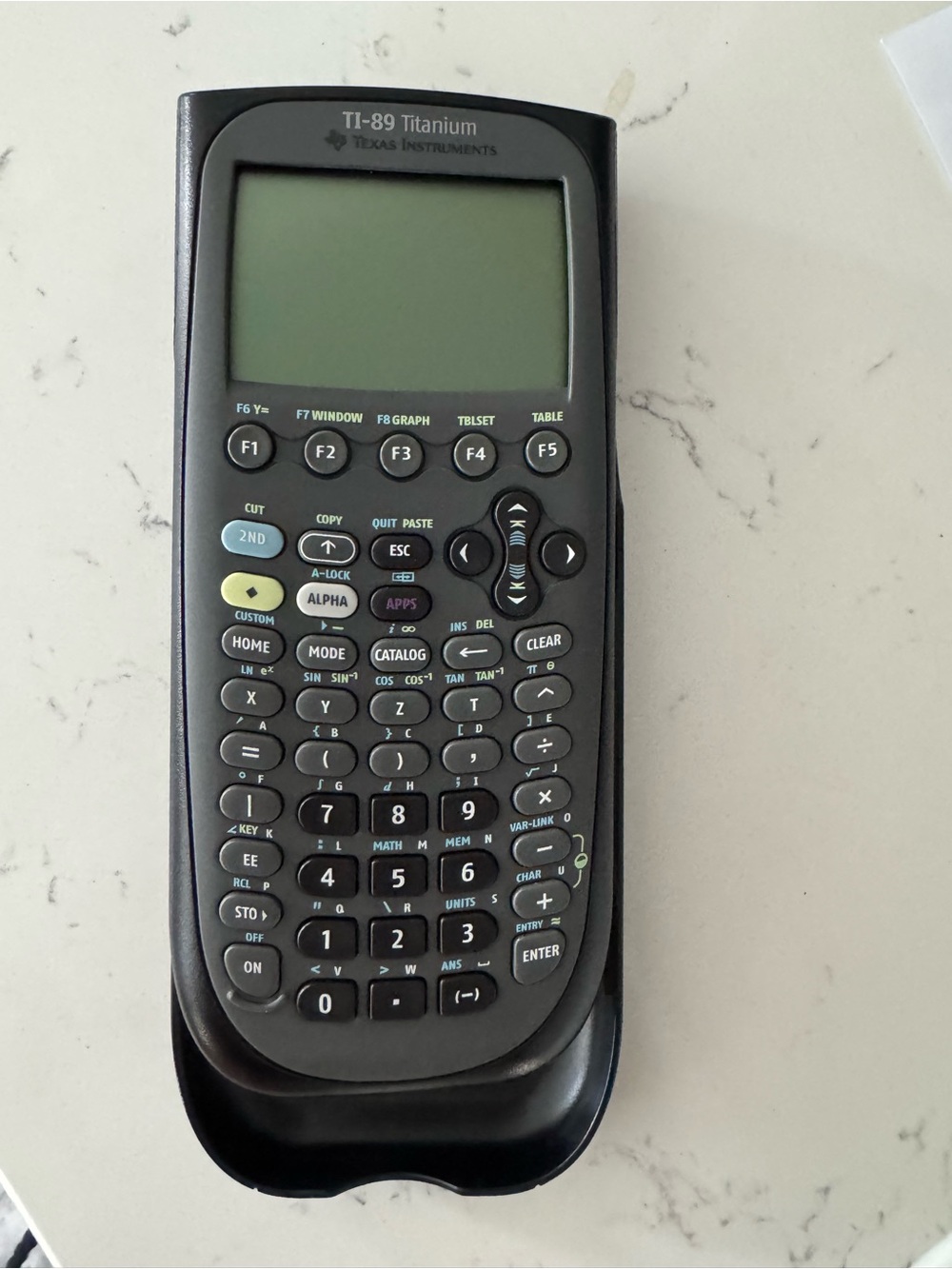 Texas instrument TI-89 titanium calculator
